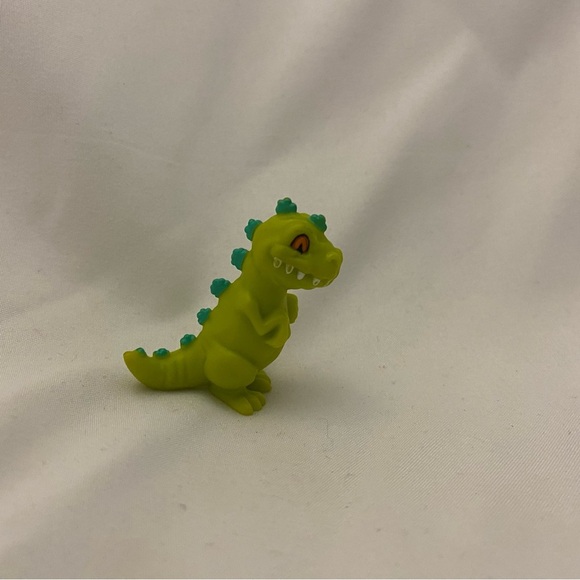Nickelodeon Rugrats Mini REPTAR Figure 1.5" Godzilla Mattel Viacom - Picture 9 of 9